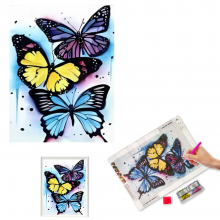 5D Diamond Painting Kit-Butterfly