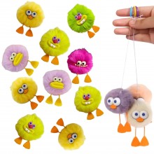 Googly-Eyed Fluffy Ducks