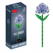 Crystal Flower Building Block- Hydrangea