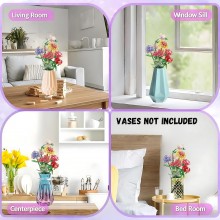 Crystal Flower Building Block- Hydrangea