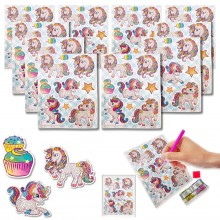 DIY Diamond Painting Stickers-Unicorn