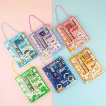 5-in-1 Cartoon Themed Stationery Set