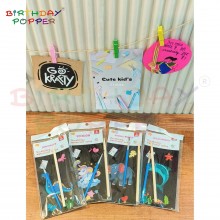 2-in-1 Water Colour & Scratch Art Book- Assorted Theme