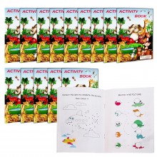 Activity Book-Jungle Theme Large