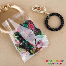 Thank You Gift Pouches Floral 100 Pcs