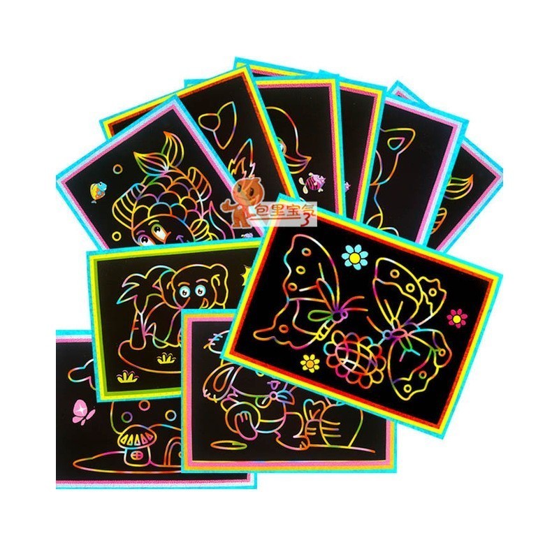 Magic Rainbow Scratch Art Magic Rainbow Scratch Art