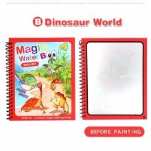 Magic Water Colouring Book - Dinosaur