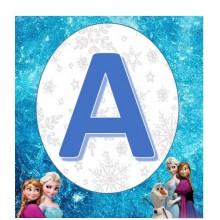 Frozen Elsa Birthday Banner