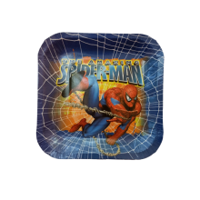 Paper Plate -Spiderman