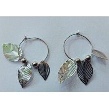Fancy Earrings - Sliver