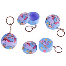 Unicorn Keychain with Metalbox