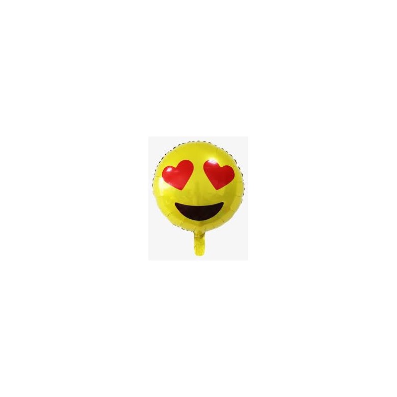 BALLON FOIL EMOJI HAPPY BIRTHDAY 45CM