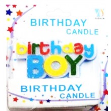 Birthday Boy Candle