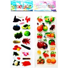 Fruits And Vegetable Stickers