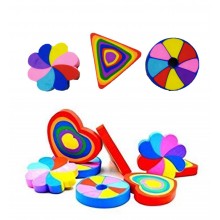 Rainbow Erasers - Assorted