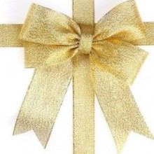 Golden Tissue Ribbon (Medium)