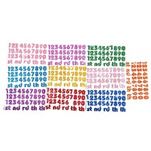 Glitter Stickers-Numbers