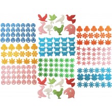 Glitter Stickers (Assorted Designs)